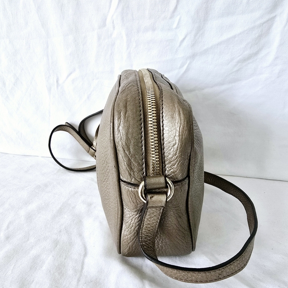 Gucci Tan Leather Crossbody Bag - Picture 5 of 10